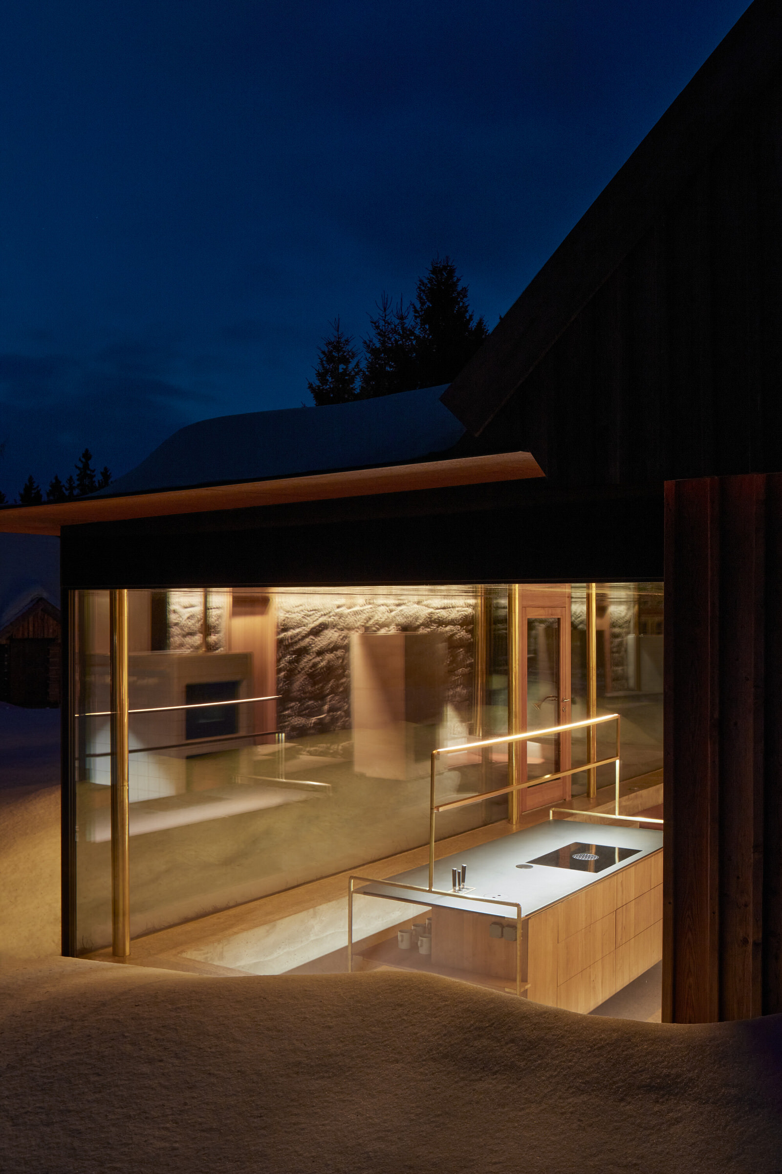 Mjolk Architekti The Glass Cabin Photo Boys Play Nice Yellowtrace 27