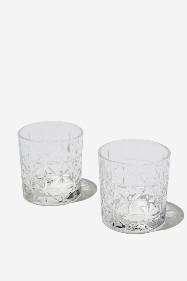 Typo glassware