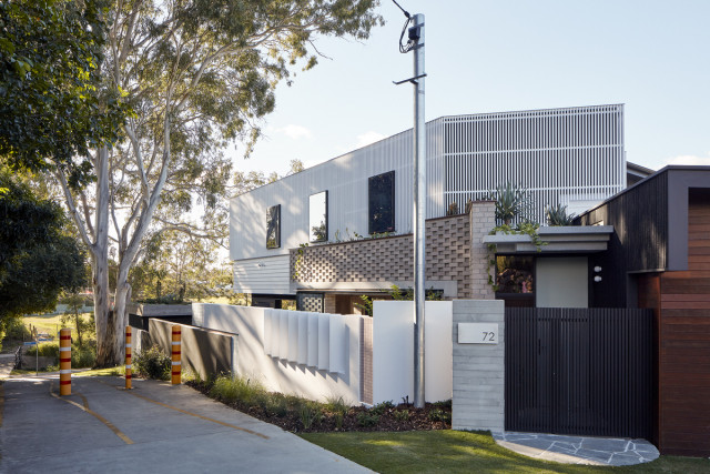 The house from the street