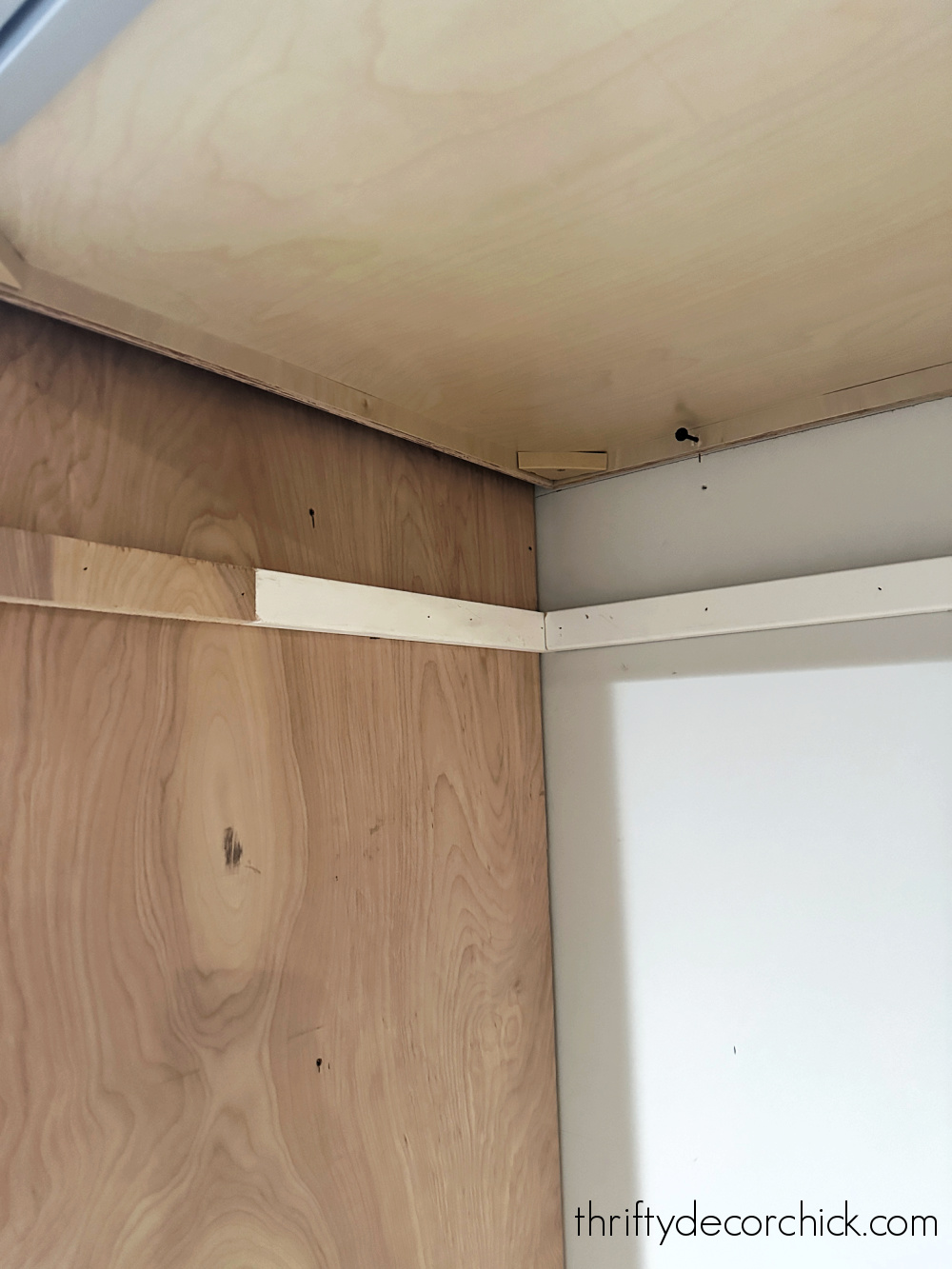 wood supports for shelf