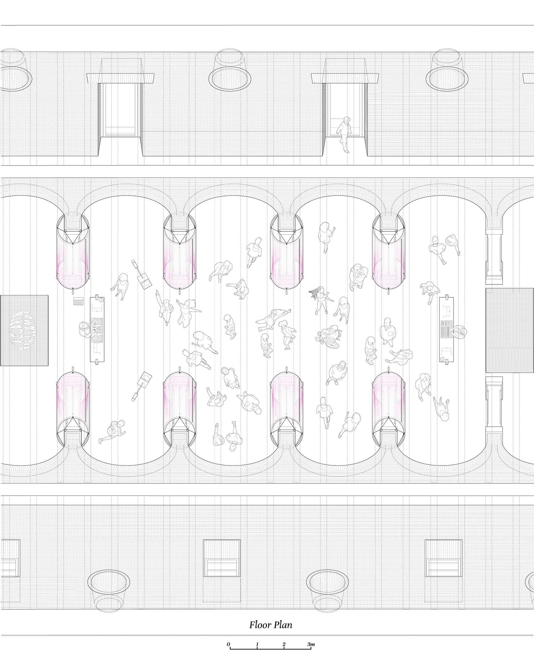 Lluis Alexandre Casanovas Blanco Lys Villalba Room On Fire Multipurpose Space Floor Plan Yellowtrace 21