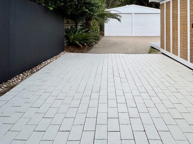 Save thousands by painting your pavers instead of replacing them 32