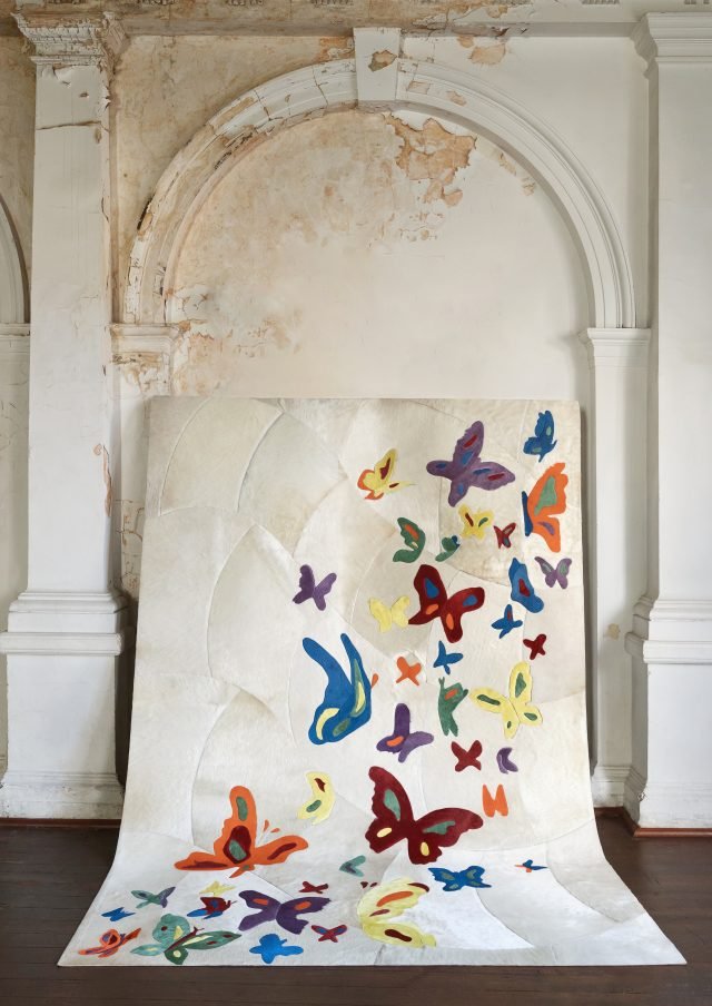 70s made modern with new Art Hide and Sasha Bikoff rug collab 38